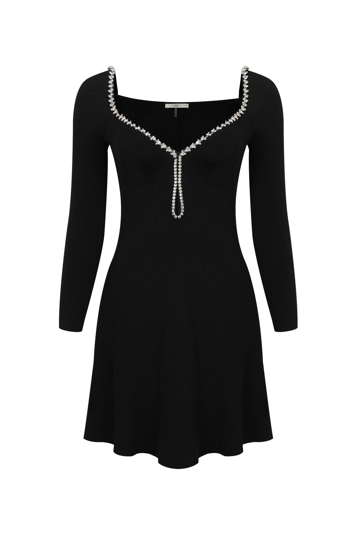 Black Aurora Noir Long Sleeve Dress for wholesale on Faire0