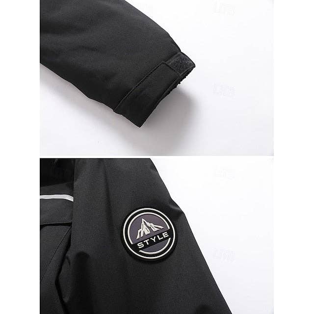 Ecovear - Wholesale Jacket - Men's - Mens Outdoor Polyester Fleece Hoodie Jacket9