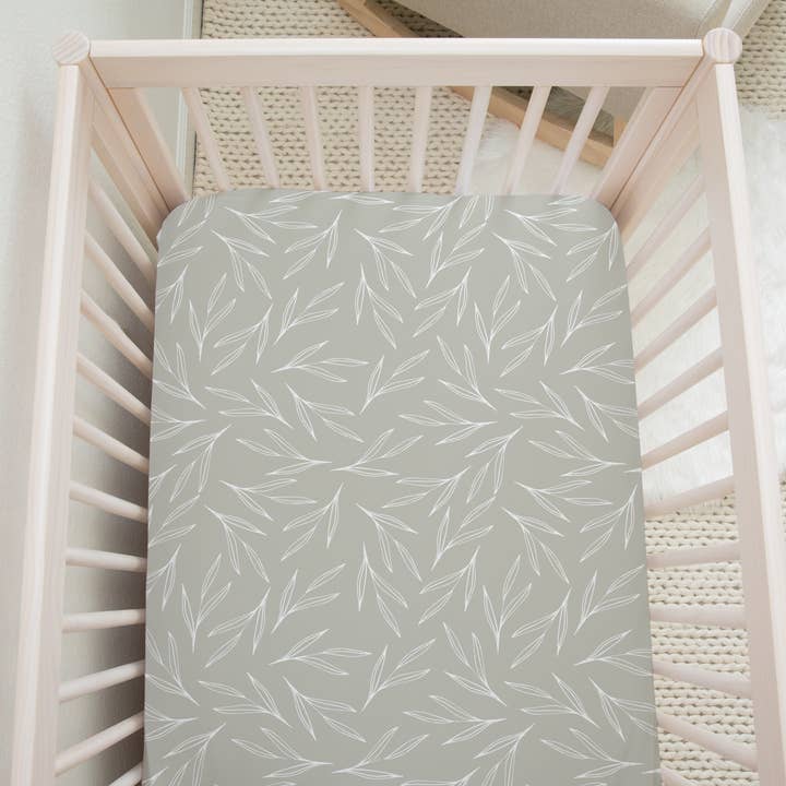 Bailey Fitted Crib Sheet for wholesale by Les Bambins