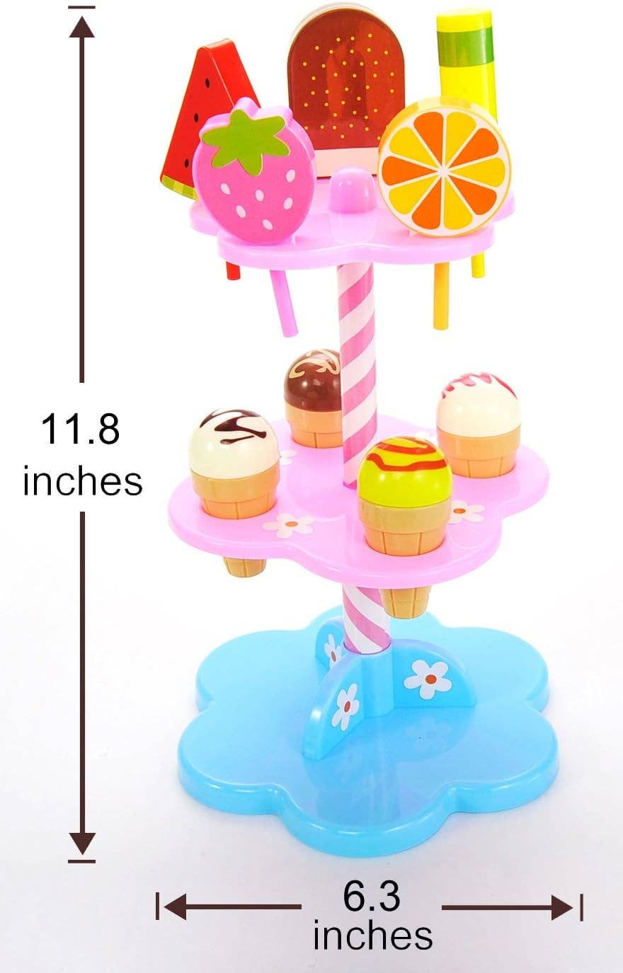 AZ Trading & Import (Toys, RC Toys & More) - Wholesale Toy Set - Kids - Sweet Treats Ice Cream Desserts Tower5