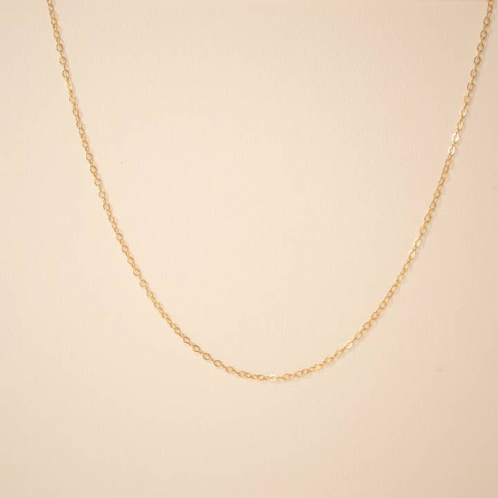 Dainty Cable Chain Necklace for wholesale by Syd Squared Jewelry