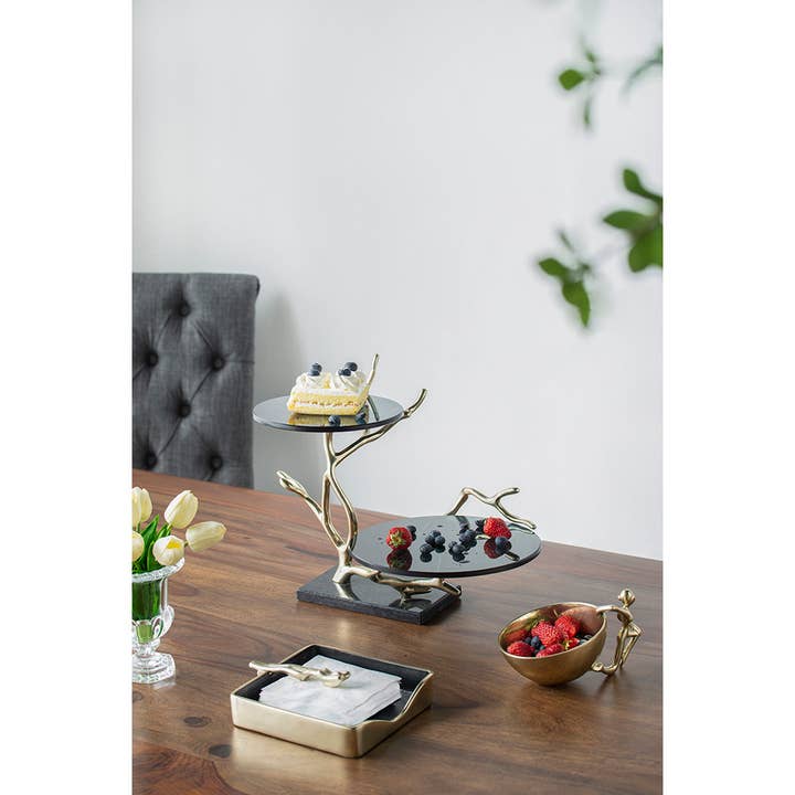 A&B Home Group Inc. - Wholesale Cake Stand - 2 Tier Cake Stand