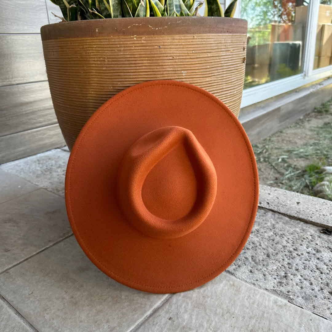 Queens INC - Wholesale Fedora - Women's - The Vegan Felt Rancher Hat – Now in 25+ Colors!19