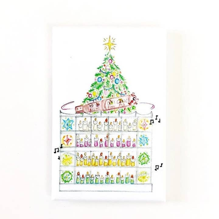 Atlanta Richs - Calamita per albero per la vendita all'ingrosso da parte di Natty Michelle Paperie