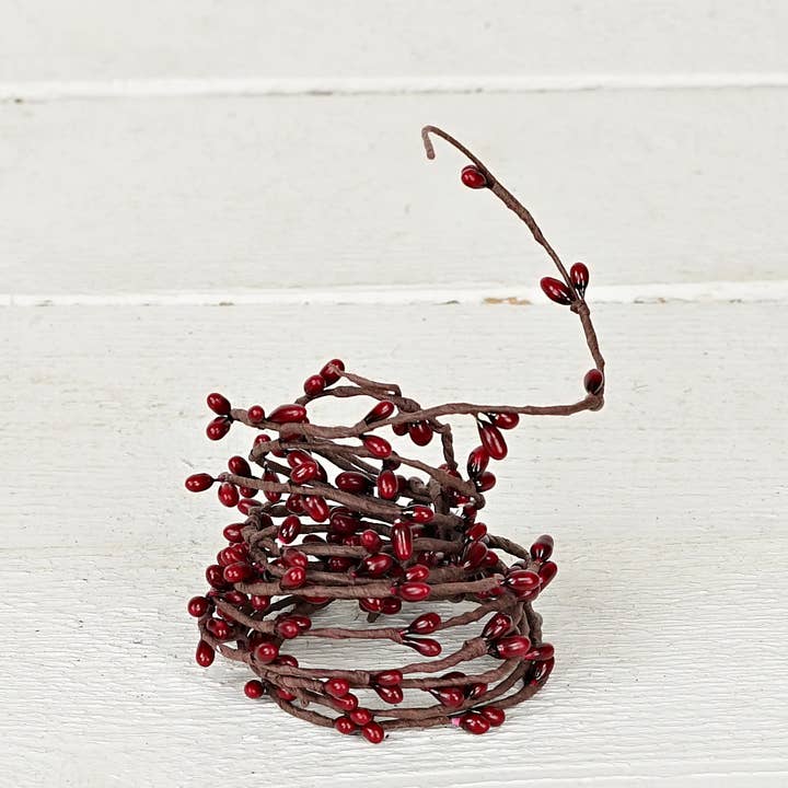 Impressive Enterprises, Inc. - Wholesale Bunting/Garland - ISB61010- 6ft Pip String-Burgundy-