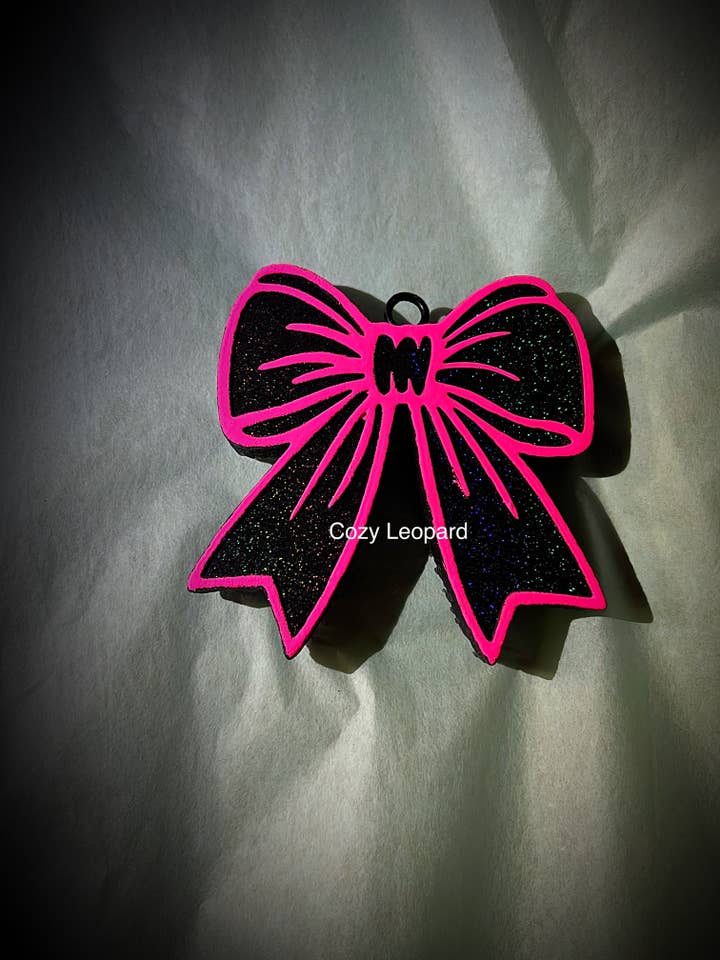 Bow Car Freshie for wholesale by Cozy Leopard Boutique