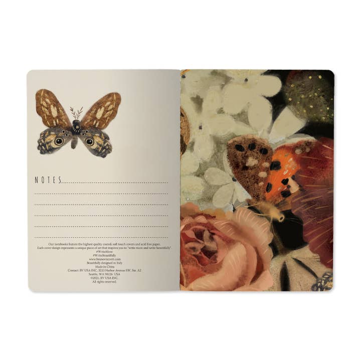 BV by Bruno Visconti - Wholesale Notebook - Lush Bouquet Notebook