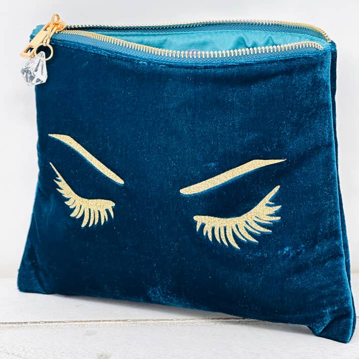 Lovethelinks Ltd - Wholesale Make-up/cosmetic bag - Lashes Velvet Make Up Bag8