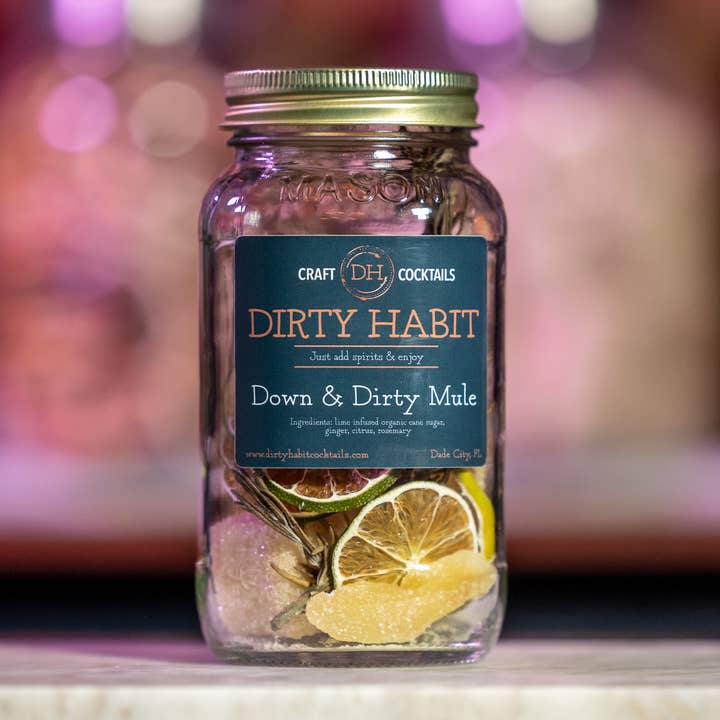 Down & Dirty Mule Dirty Habit Cocktail Mix for wholesale by Dirty Habit Cocktails