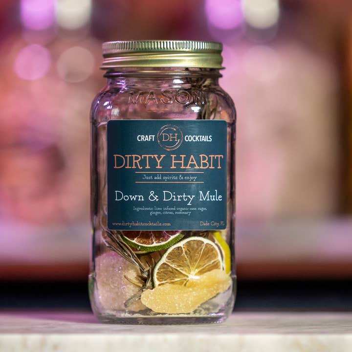 Down & Dirty Mule Dirty Habit Cocktail Mix for wholesale by Dirty Habit Cocktails
