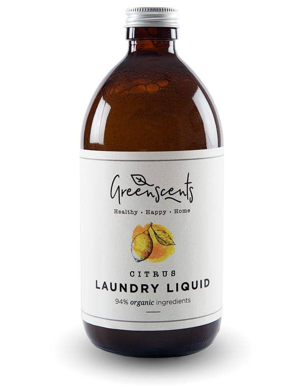 Greenscents Ltd - Vente Lessives liquides - Liquide à lessive biologique Greenscents0