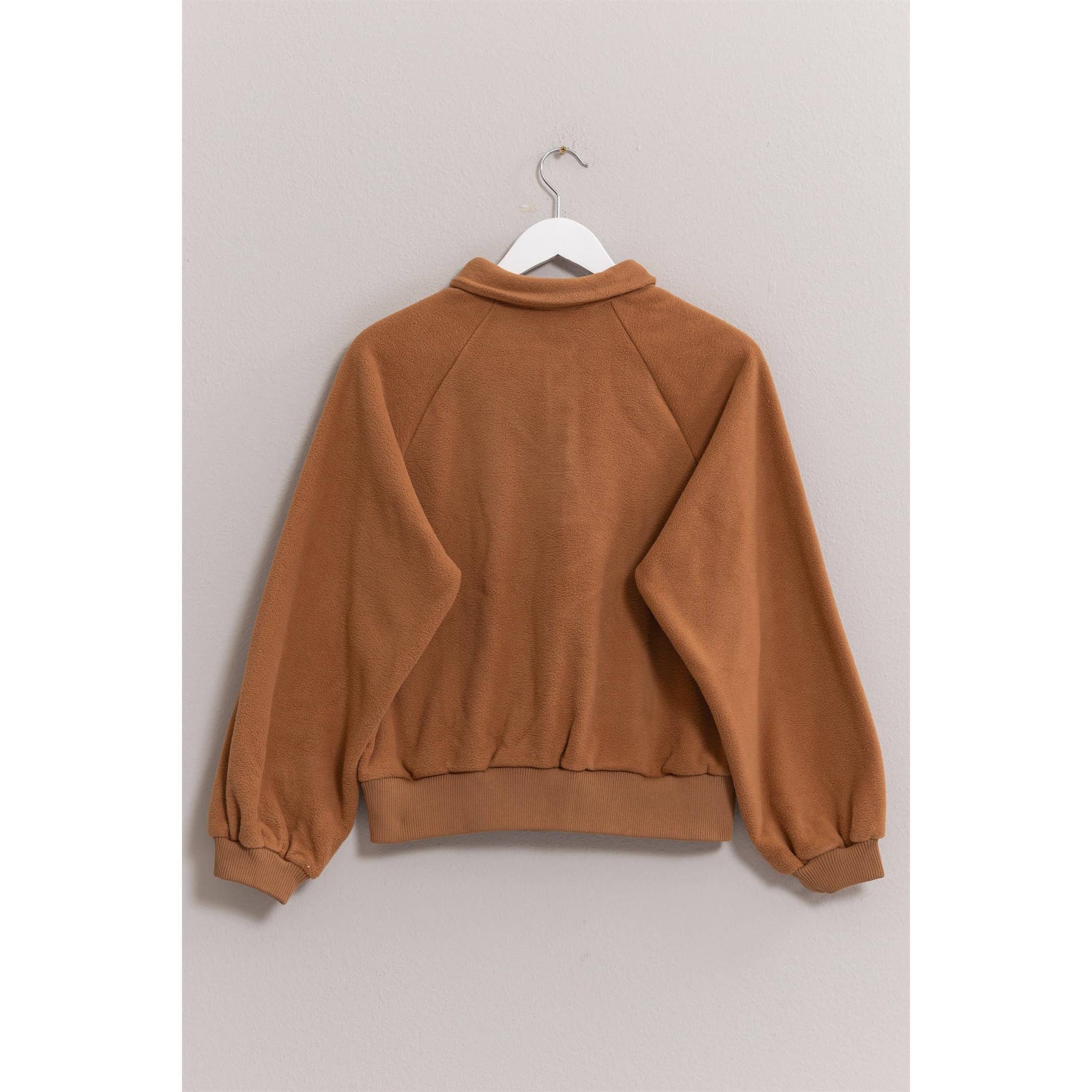 HYFVE - Wholesale Shirt - Women's - Fleece Half-Placket Top3