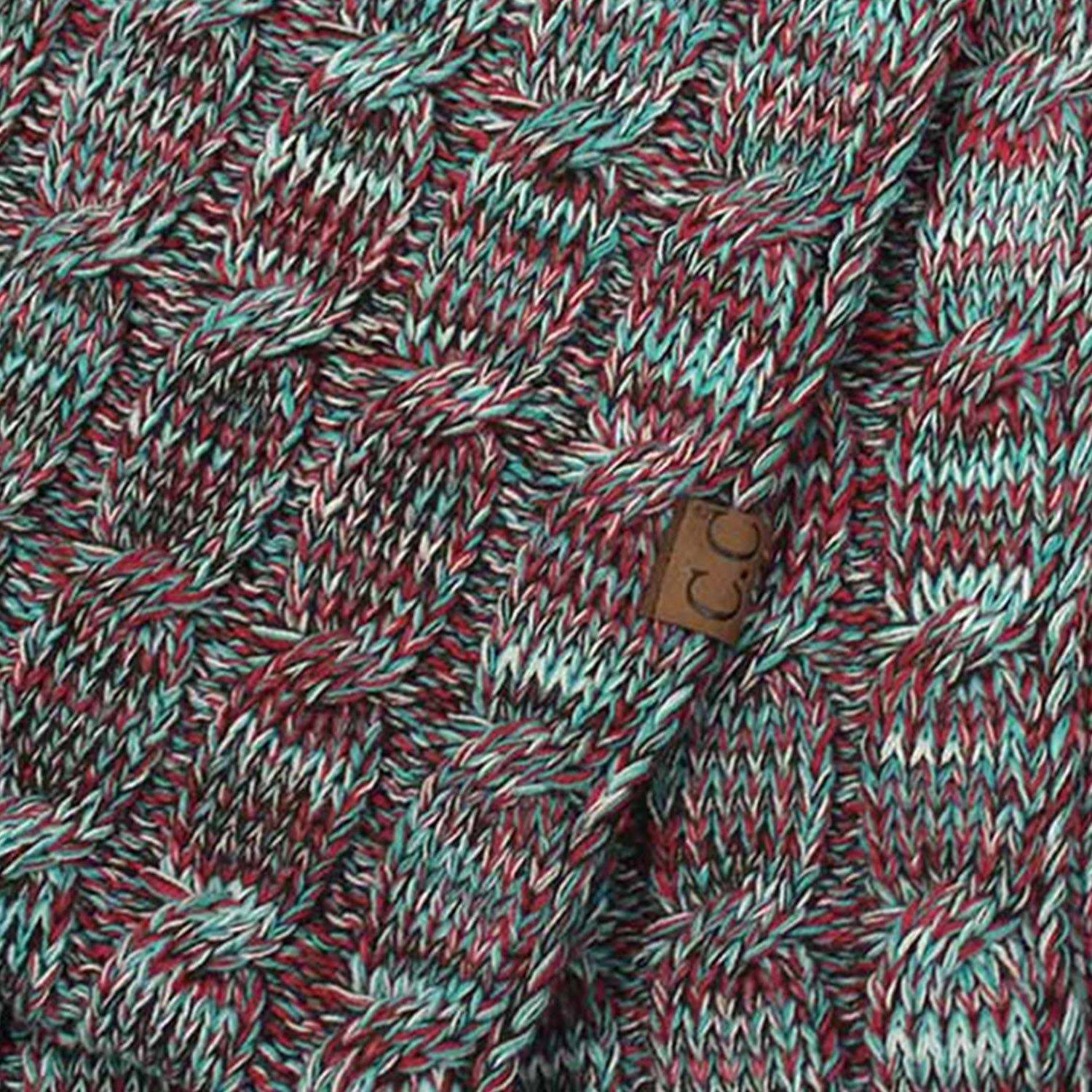 Truly Contagious - Vente Gants – femme - Gants CC multicolores à écran tactile 4 tons pour femmes (G-816)10