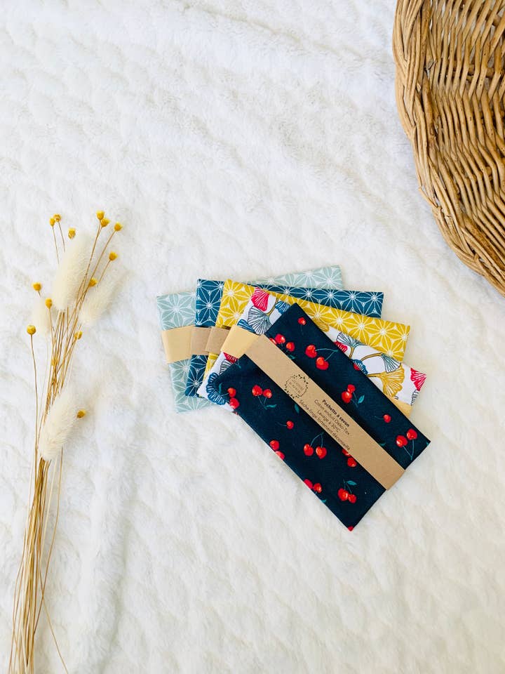 Seifenetui aus beschichtetem Baumwollstoff für den Großhandel von Les pépites de Mathilde