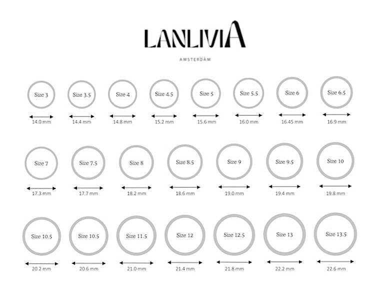 LanLivia - Vente Anneau/bague à empiler - Bagues en filet noué en argent sterling10