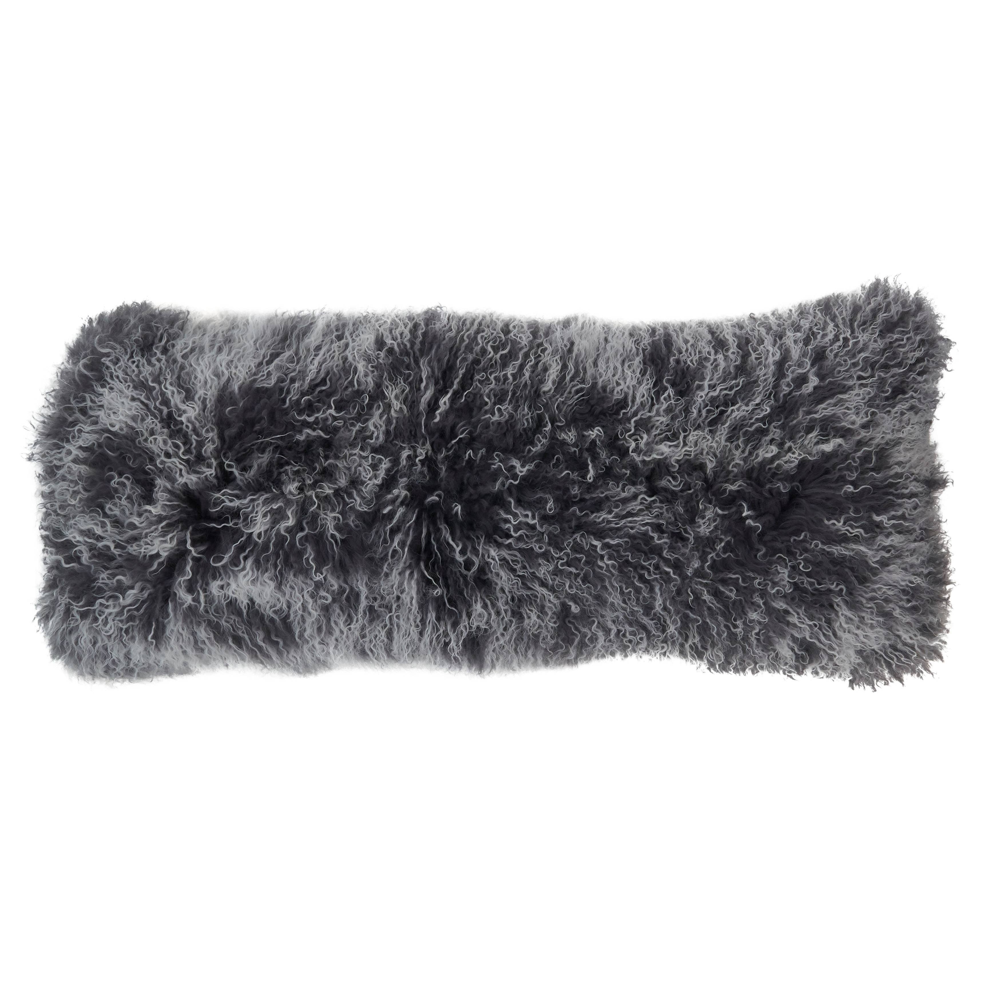 Saro Lifestyle - Wholesale Throw/Decorative Pillow - Mongolian Lamb Fur Pillow - Poly Filled0