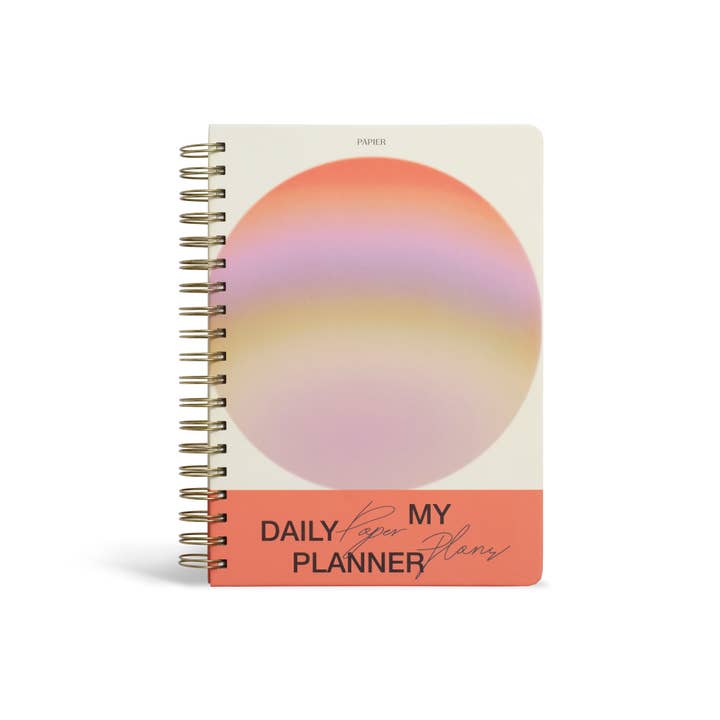 Papier - Wholesale Planner - Gradient Orb Hardcover B5 Spiral Undated Daily Planner