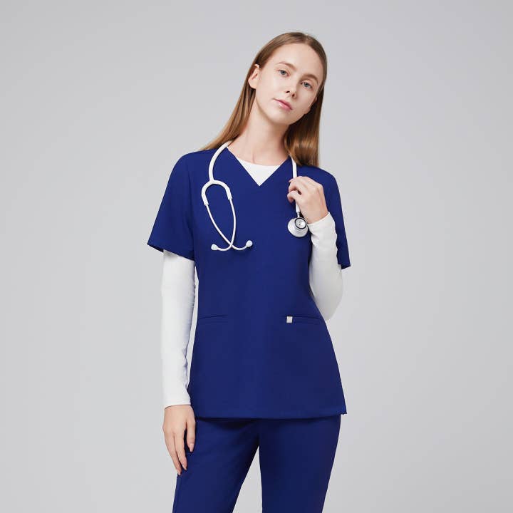 ZENIR - Wholesale Healthcare uniform – Women's - Zenir | W-Double Pocket Scrub Top10