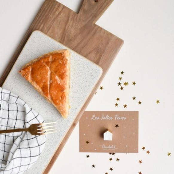Baubels - Vente Confettis pour gâteau - Fève MAISON NORDIQUE - Galette des Rois