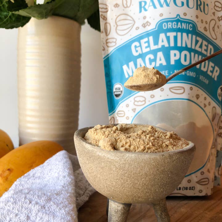 Windy City Organics - Wholesale Proteïne/superfoodpoeder - Rauwe biologische gelatiniseerde maca poeder - 16 oz4
