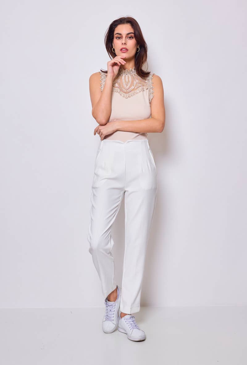 LULUMARY - Vendita all'ingrosso Camicetta - Donna - Top in pizzo H06110