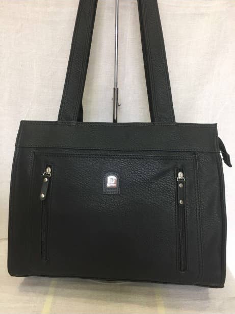 Office handbag in faux leather for wholesale by Phenixac