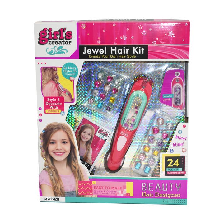 Kit de création de bijoux pour cheveux pour enfants pour la vente par tokiplay