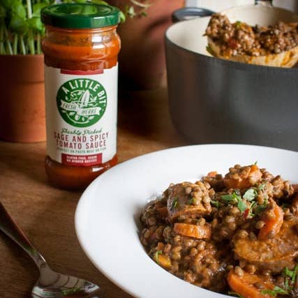 Fresh Sage & Spicy Tomato Pasta Sauce for wholesale by A Little Bit