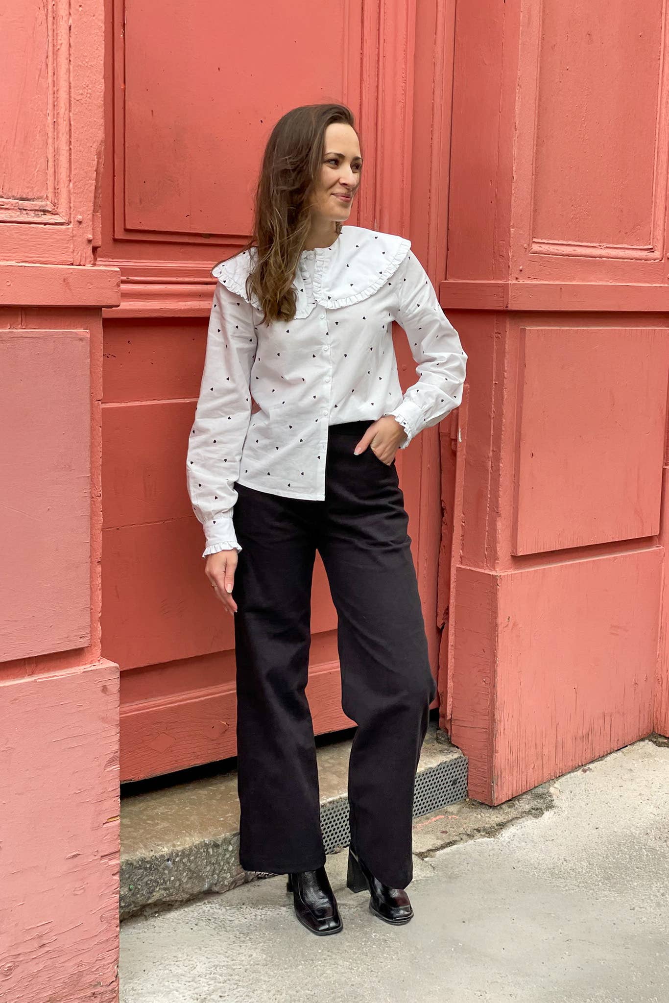 Cha' coud - Wholesale Craft Sewing Kit - Sewing pattern - The Paula shirt6