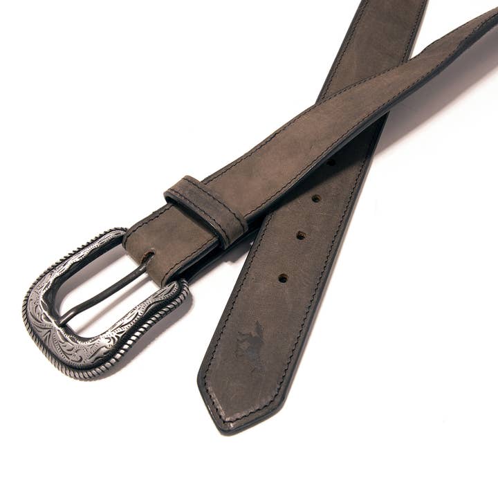 Western Express - Wholesale Belt - Unisex - Two Tone Top Grain Leather Belt6