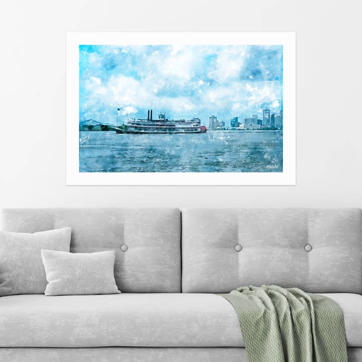 Giclee Art Prints, New Orleans LA, The Big Easy for wholesale by G.O.A.T House of Creative