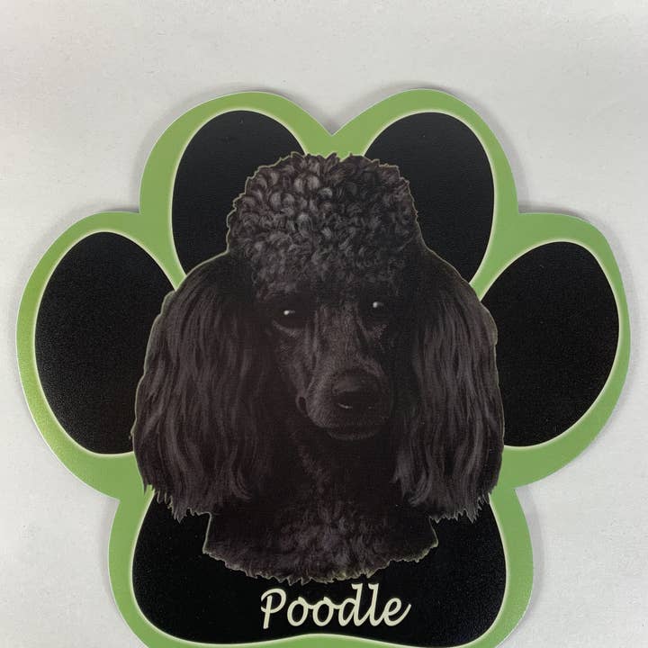 E&S Pets - Wholesale Mousepad/Trackpad - Poodle, black Closeout XXX Computer Mousepad