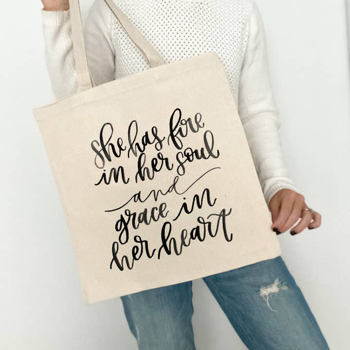 swaygirls – wholesale Bärkasse - Dam – Återanvändbar tygväska | Canvas tote bag | Brand & nåd väska