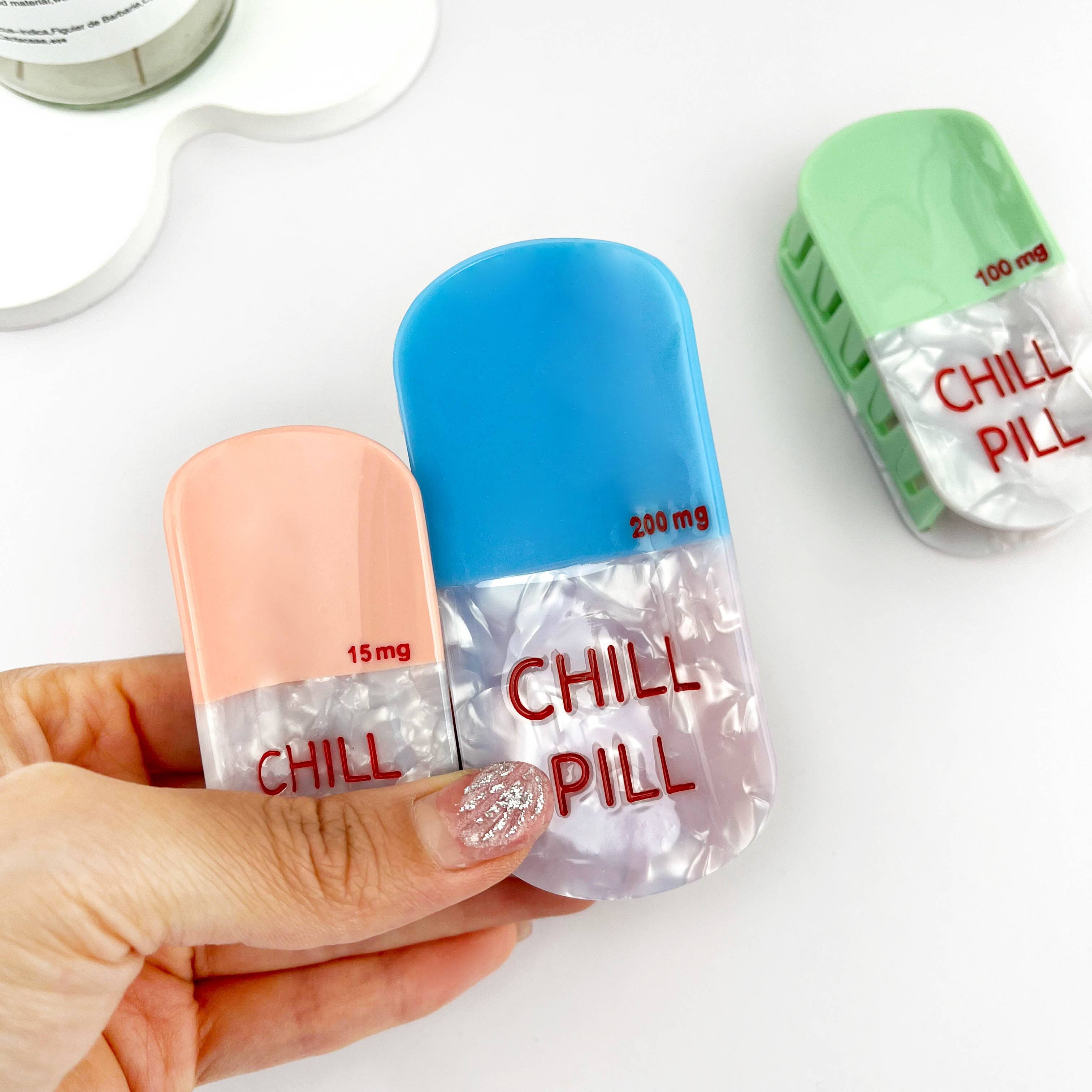 mildstyles - Venta al por mayor Horquilla para el pelo - Mujer - Clip de cabello de acetato en forma de pastilla Sweet Dream Sleep4