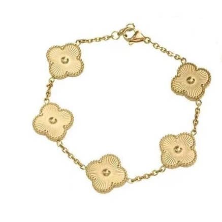 Quatrefoil Bracelet for wholesale by Aubrey Adele