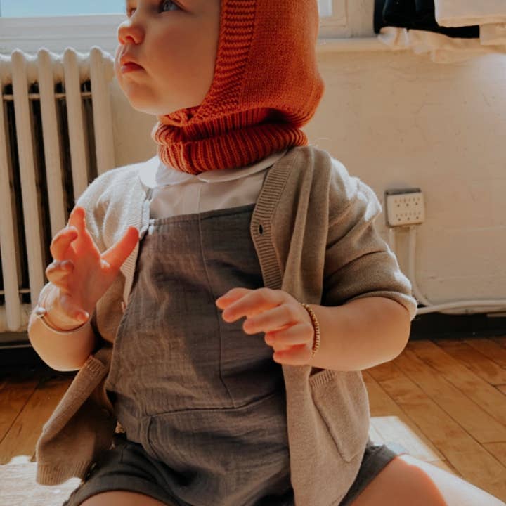 Pull on bonnet rust for wholesale by Le enfant