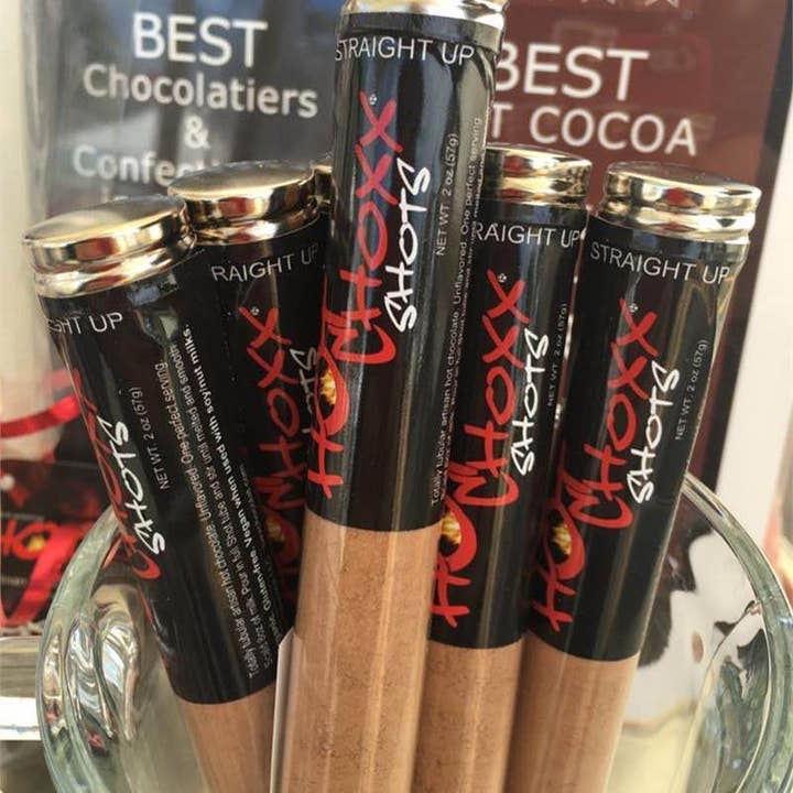 Luxx Chocolat – wholesale Hot cocoa mix/kit – HOT CHOXX SHOTS - STRAIGHT UP ARTISAN HOT CHOCOLATE