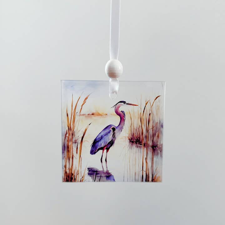 So Thoughtful Gifts - Wholesale Suncatcher - Window Charm - Blue Heron | Suncatcher | Window Art