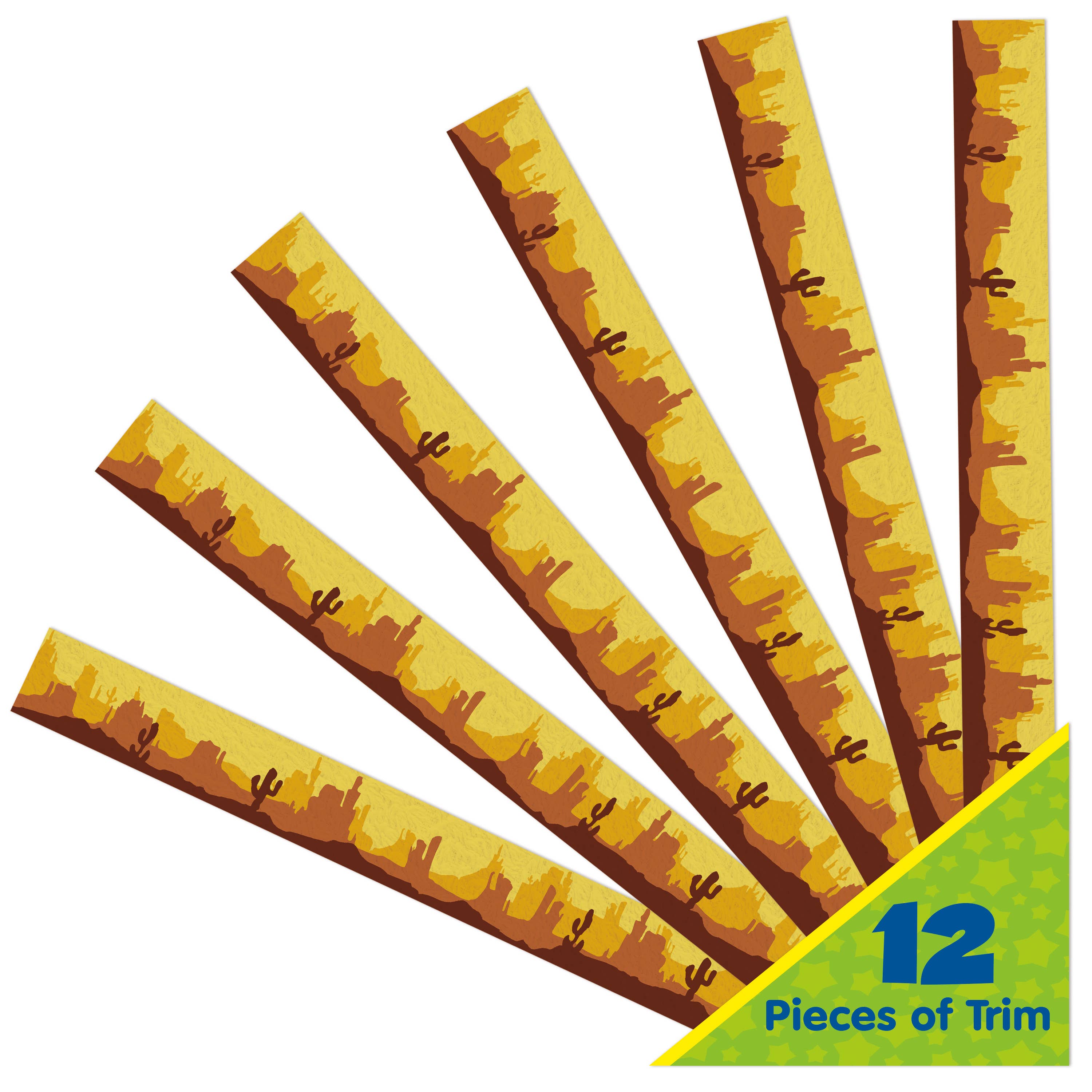 Eureka School Products - Wholesale Bulletin Board - Wild Wild Classroom Southwest Landscape Deco Trim®3