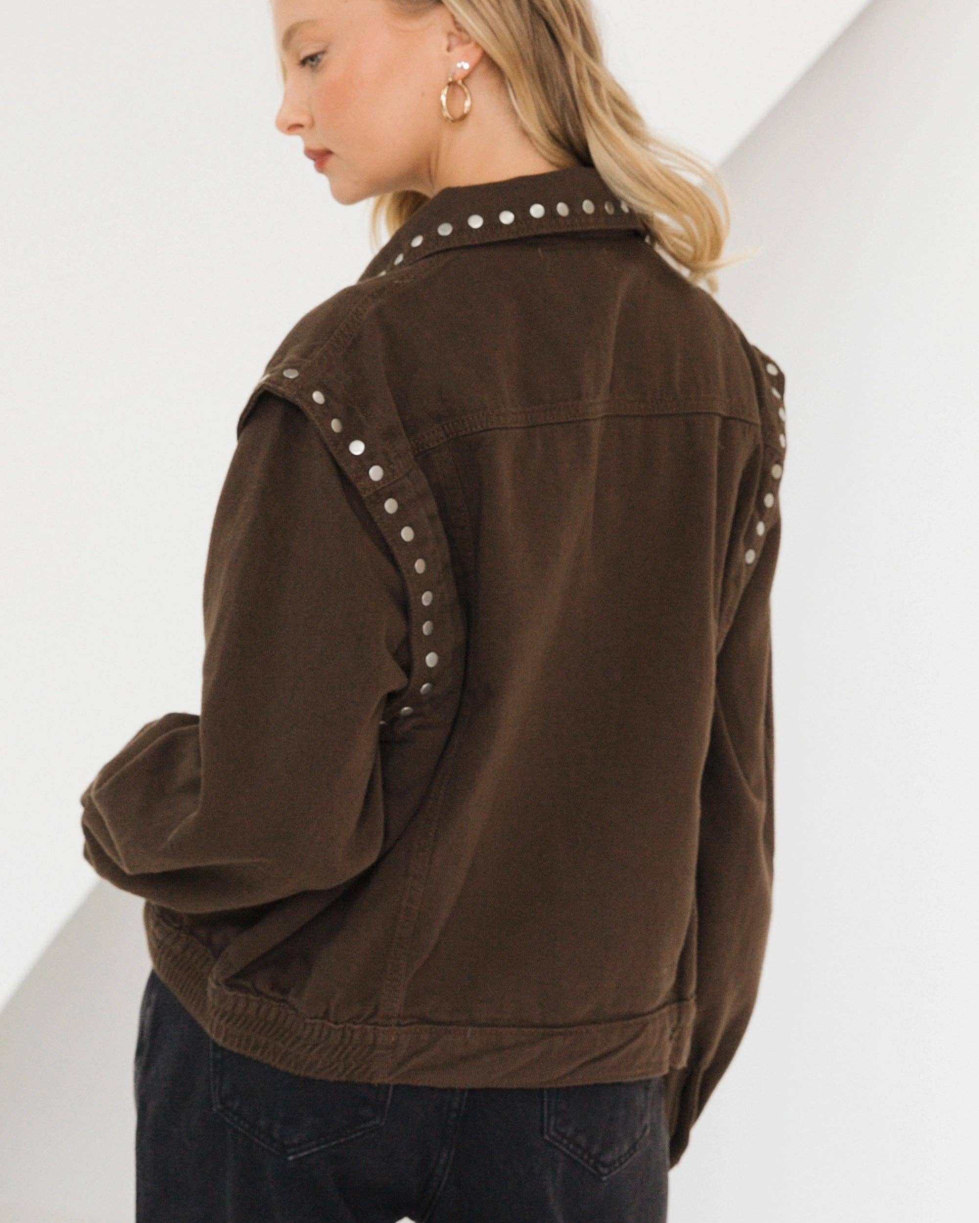 CHOCOLATE TEXAS JACKET for wholesale on Faire4