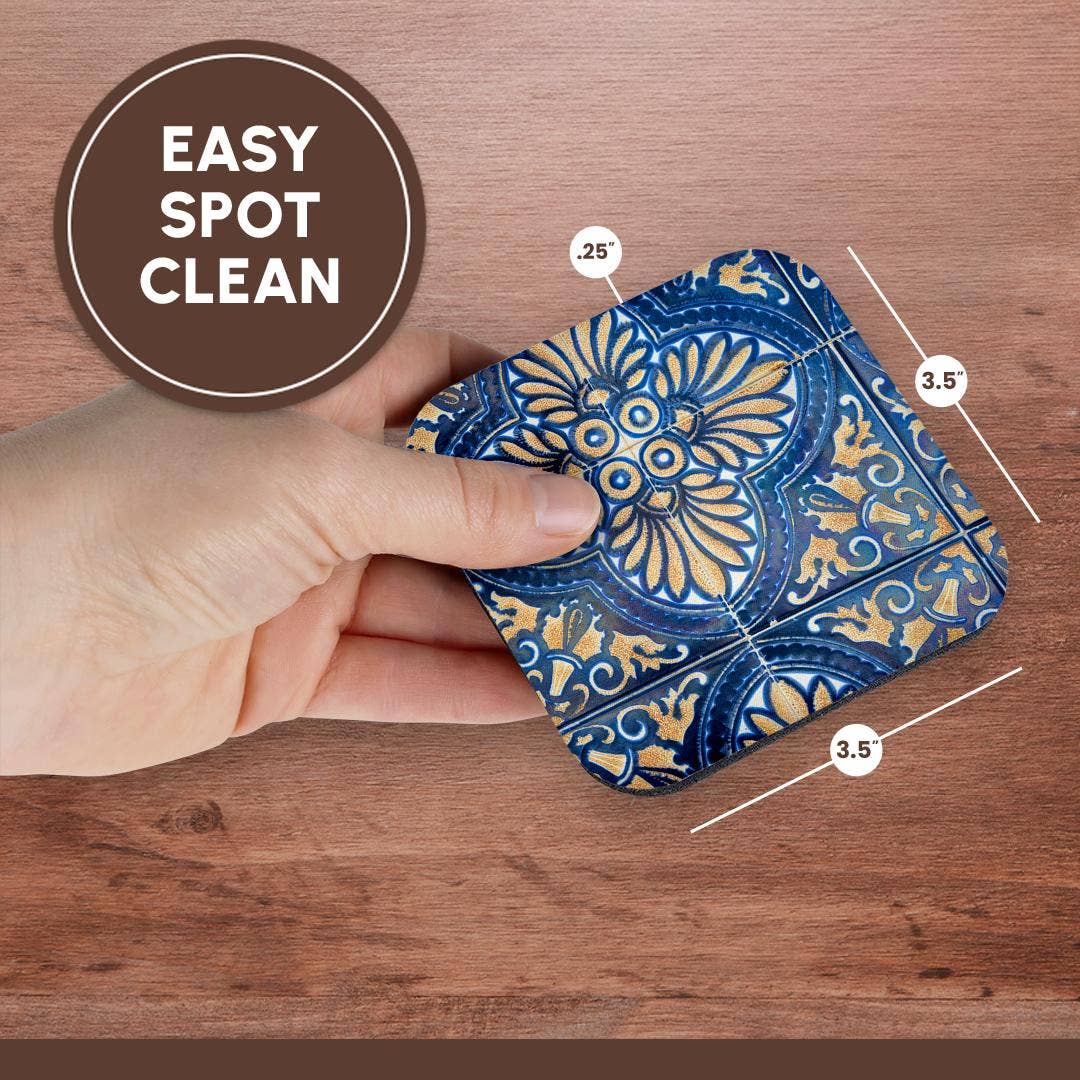 3dRose - Wholesale Coasters - 3dRose, Portugal, Costa Nova. Colorful houses Palheiros striped homes., Coaster13