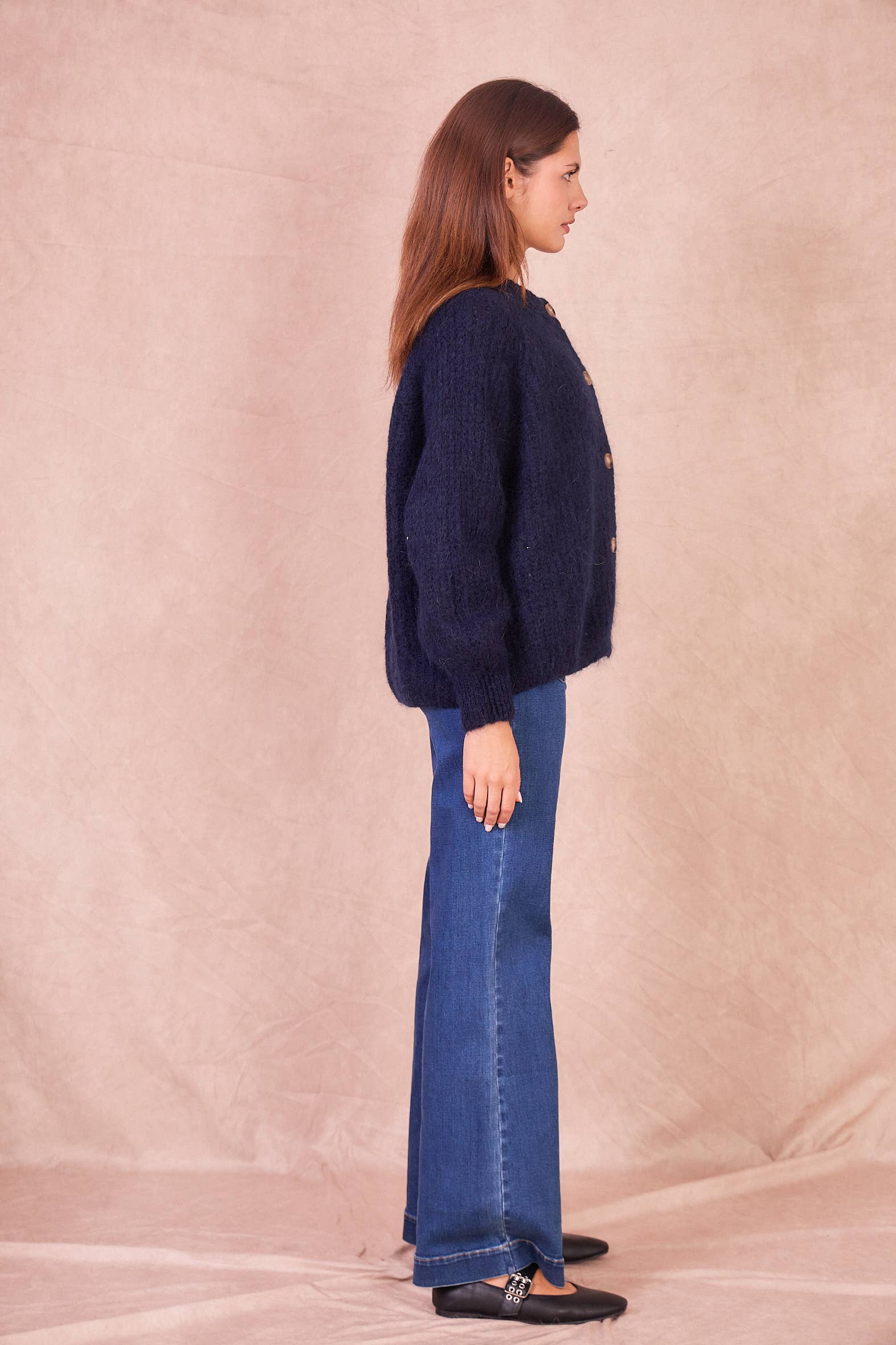 Calie Paris - Venta al por mayor Cárdigan - Mujer - Cárdigan de mohair con botones16