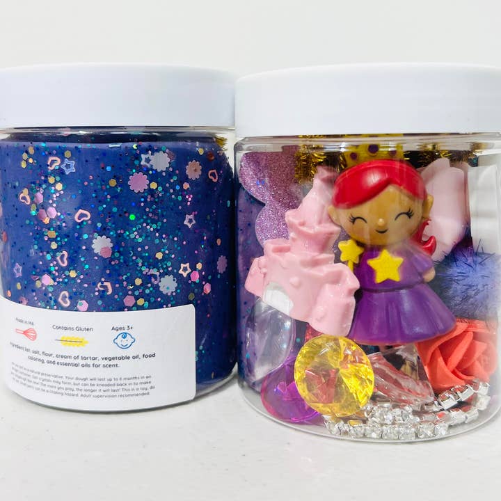 Princess On-the-Go Dough Jar for wholesale by Bloom and Grow Creative