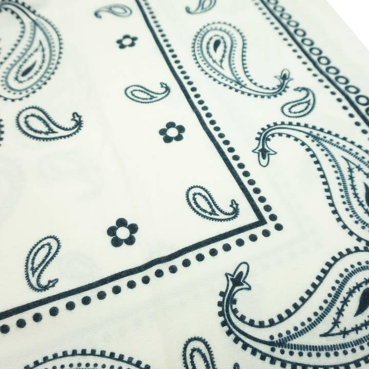 Anais - Wholesale Bandana - Women's - Bandana print square scarf YF66115