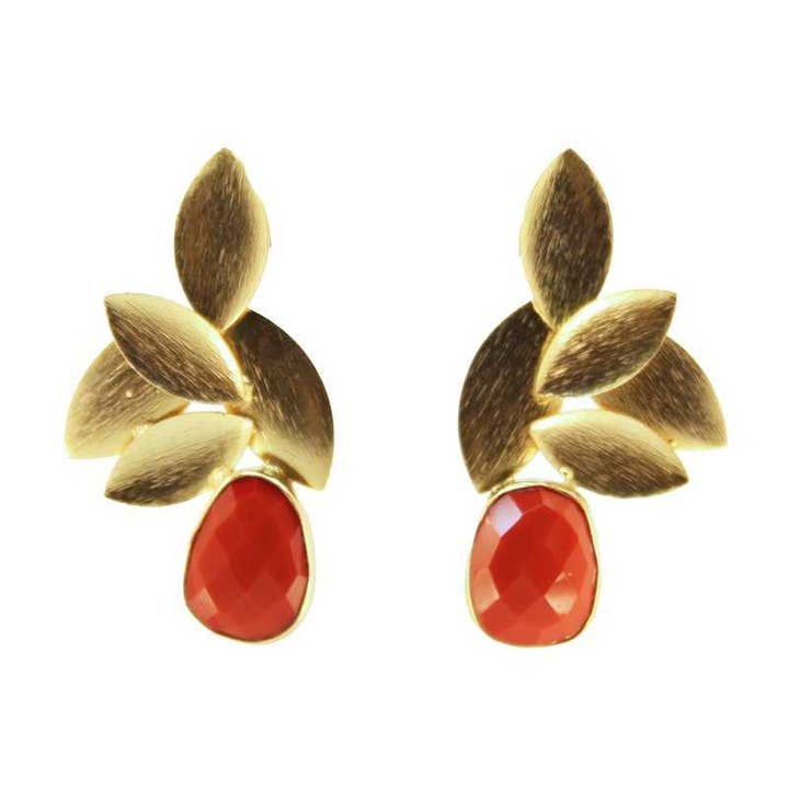 Tívoli Ohrringe Rot für den Großhandel von ACUS