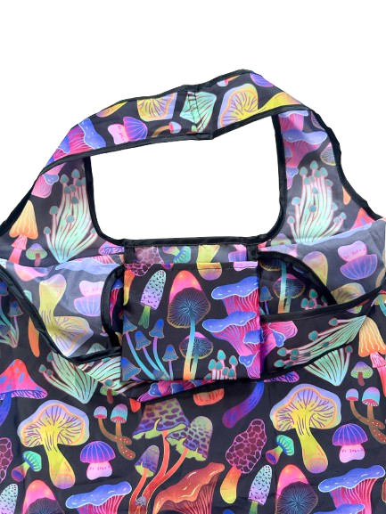 liadelyonart - Wholesale Grocery/Shopping Bag - Funky Mushroom Reusable Tote Bag11