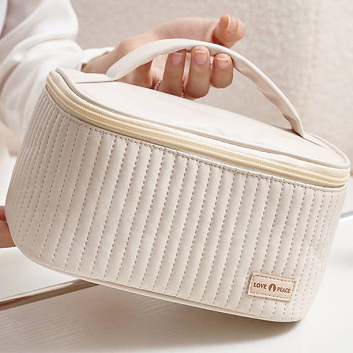 ACCITY - Wholesale Makeup/Cosmetic Bag - SOLID COLOR SQUARE MAKEUP BAG_CWAB0552