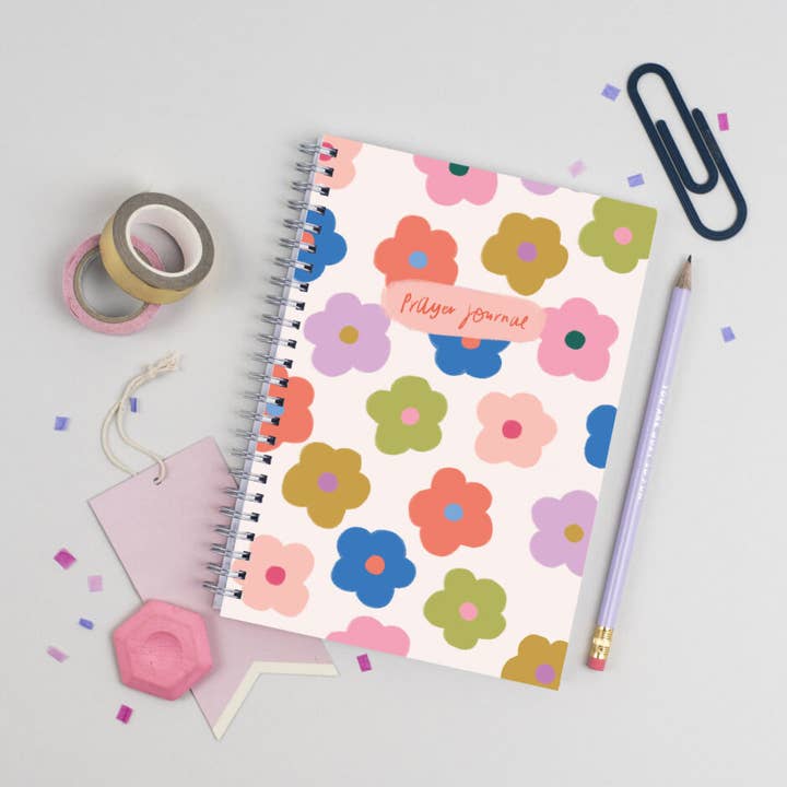 Floral Prayer Journal for wholesale by Ali Marriott