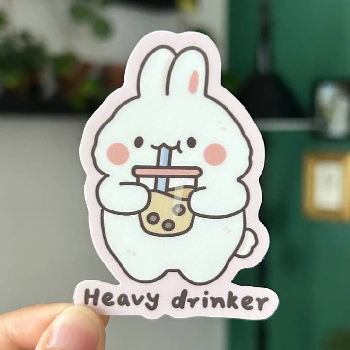 Shooley - Wholesale Sticker - Boba addict vinyl sticker0