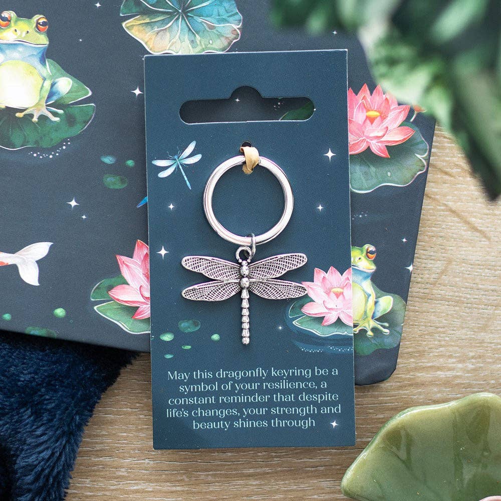Something Different Wholesale - Wholesale Keychain - Women's - Dragonfly Keyring